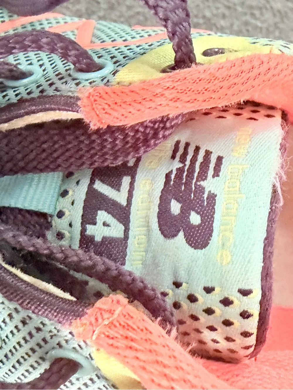 New Balance 574 Woven Running sneakers Teal Women 6.5 | UK 4 | retro colors
